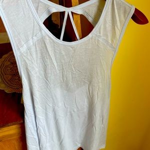 Beyond yoga light blue tank